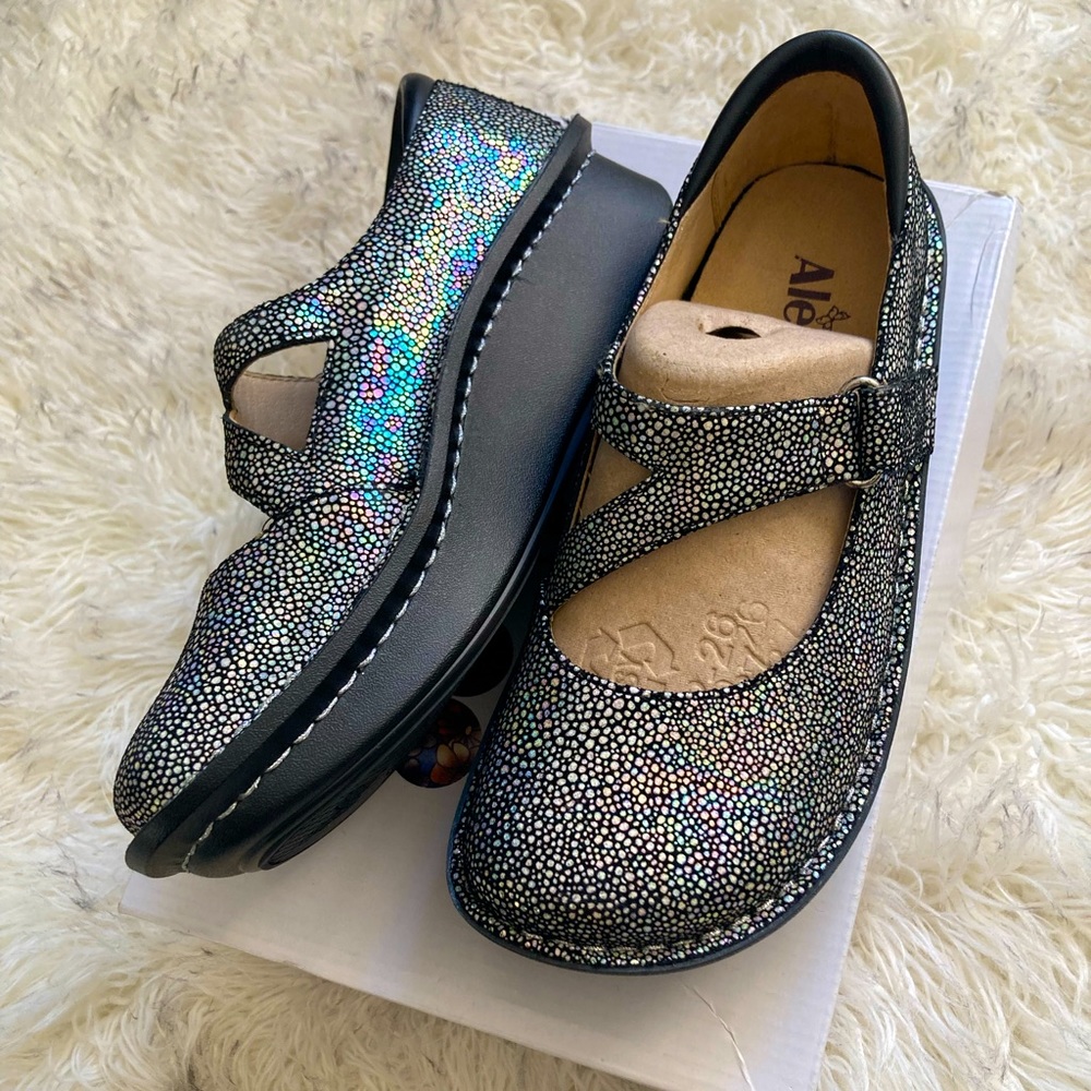 🌟Alegria Dayna | Spring Dottie Metallic Rainbow | Size 36 / Women’s 6-6.5